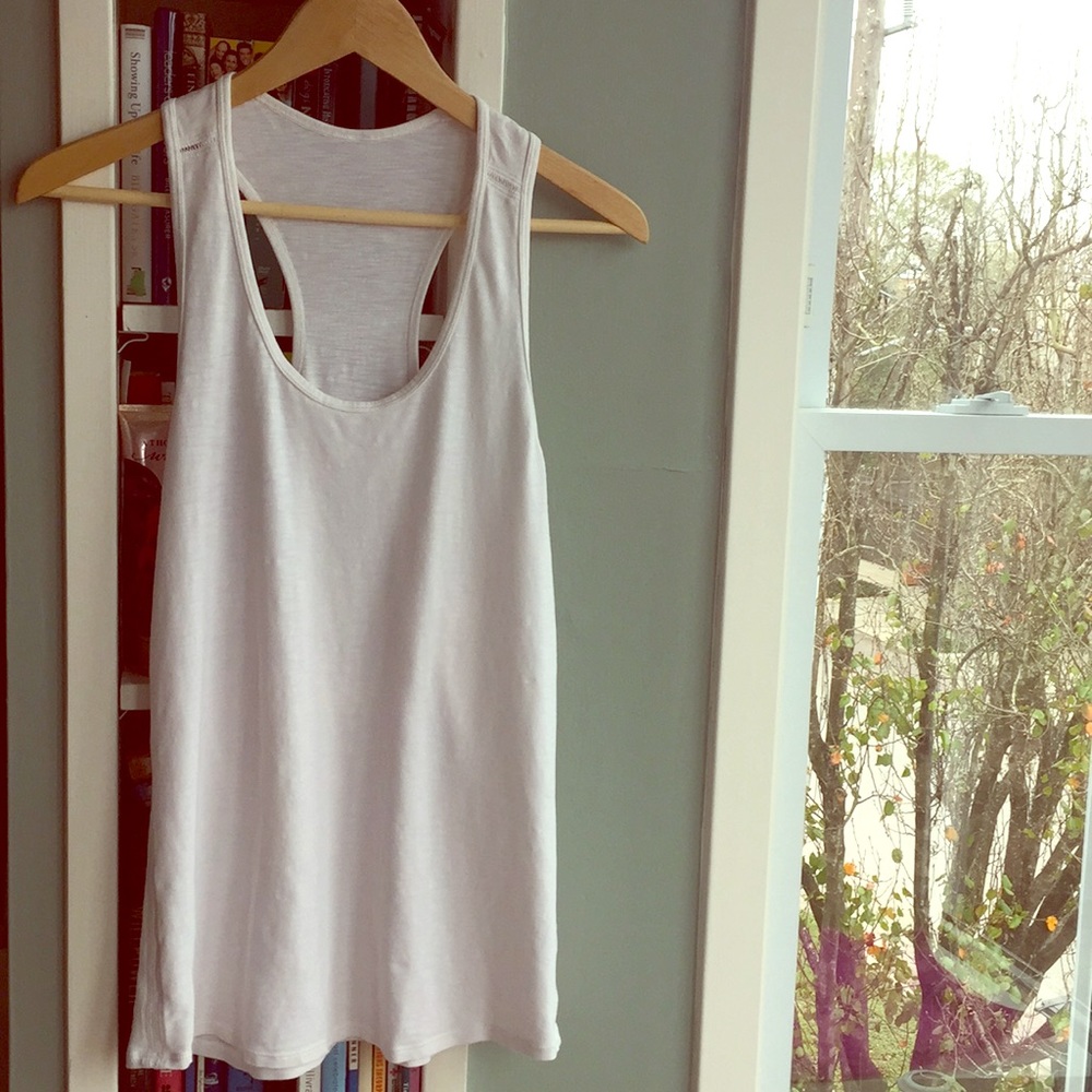 Lululemon Athletica White Tank 8
